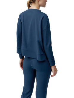 Born Living Yoga Daba Sweatshirt, Sailor Blue - view 2, Sailor Blue