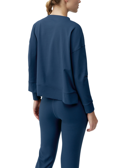 Born Living Yoga Daba Sweatshirt, Sailor Blue - view 2, Sailor Blue