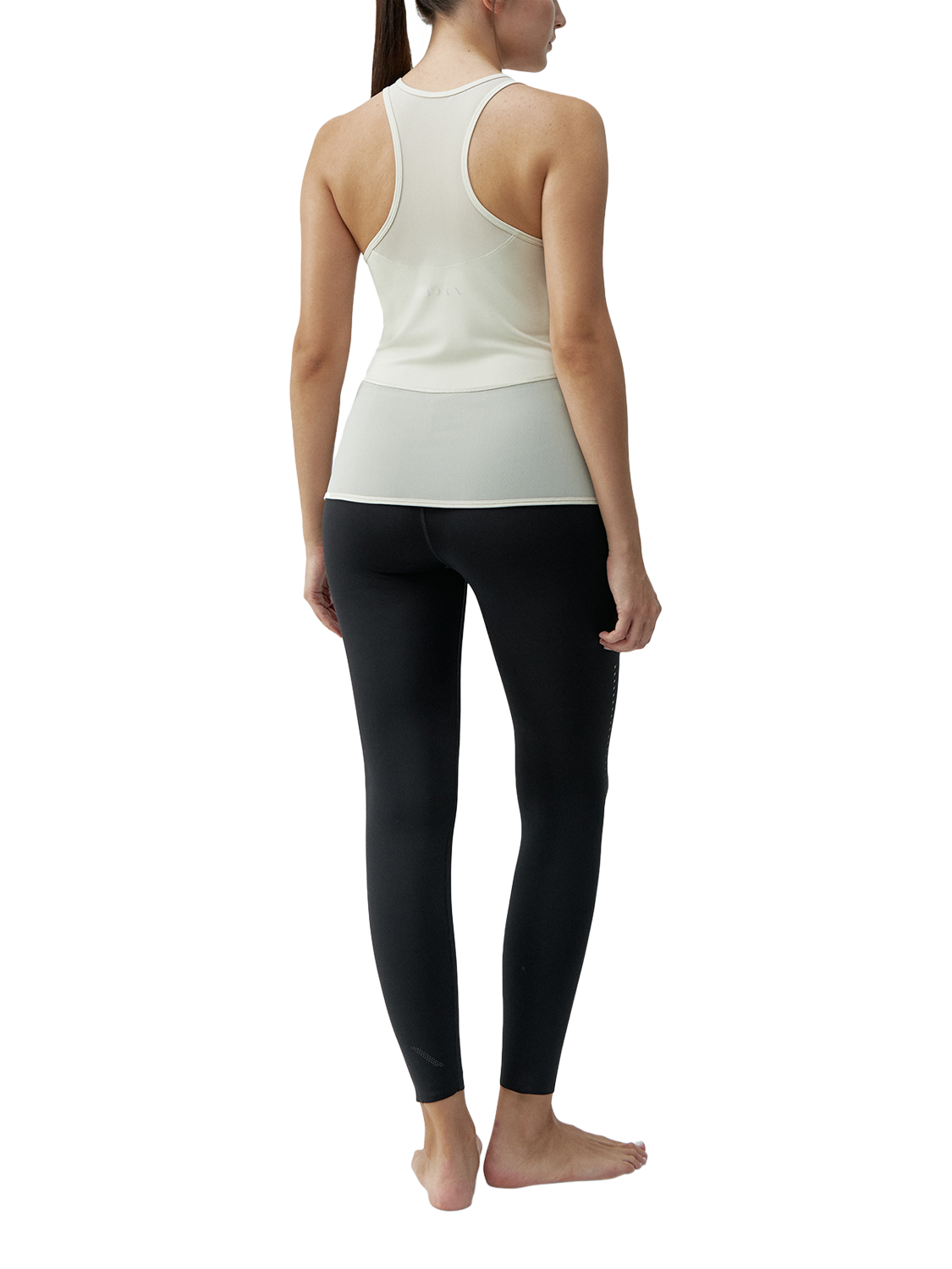 Product image 5 of 5, which shows Born Living Yoga Kiava Tank Top, Stone, S