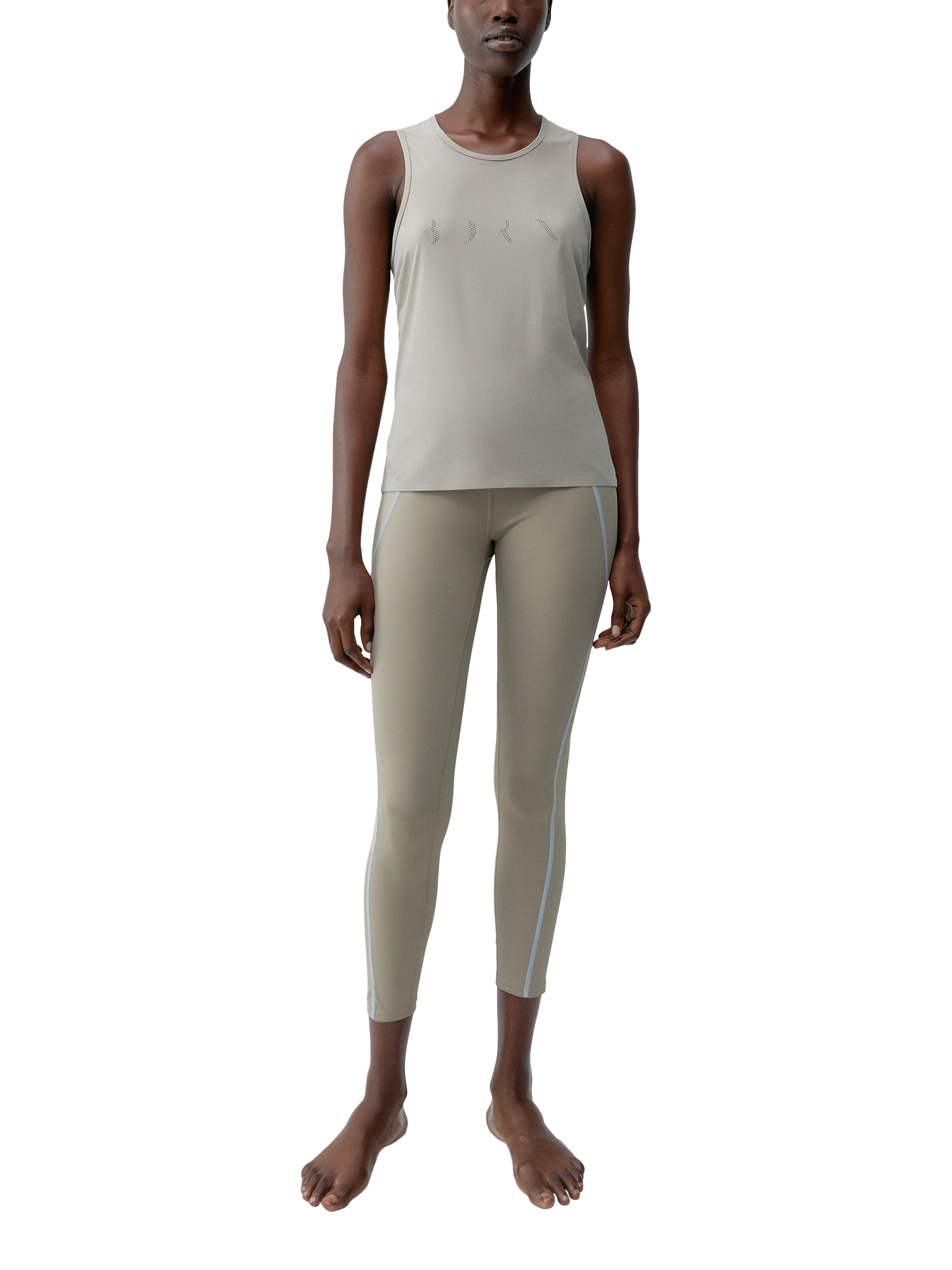 Product image 4 of 5, which shows Born Living Yoga Fungi Shi Yoga Top, Fungi, L