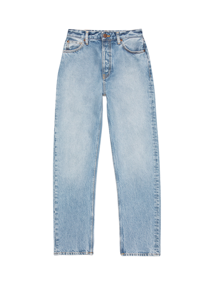 Nudie Jeans Lofty Pure Organic Cotton Jeans, Light Blue, Light Blue