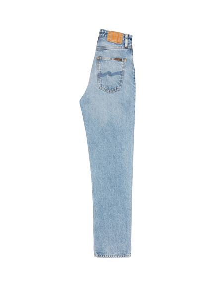 Nudie Jeans Lofty Pure Organic Cotton Jeans, Light Blue - view 2, Light Blue