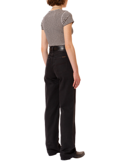 Nudie Jeans Eileen Pure Organic Cotton Jeans, Black - view 2, Black