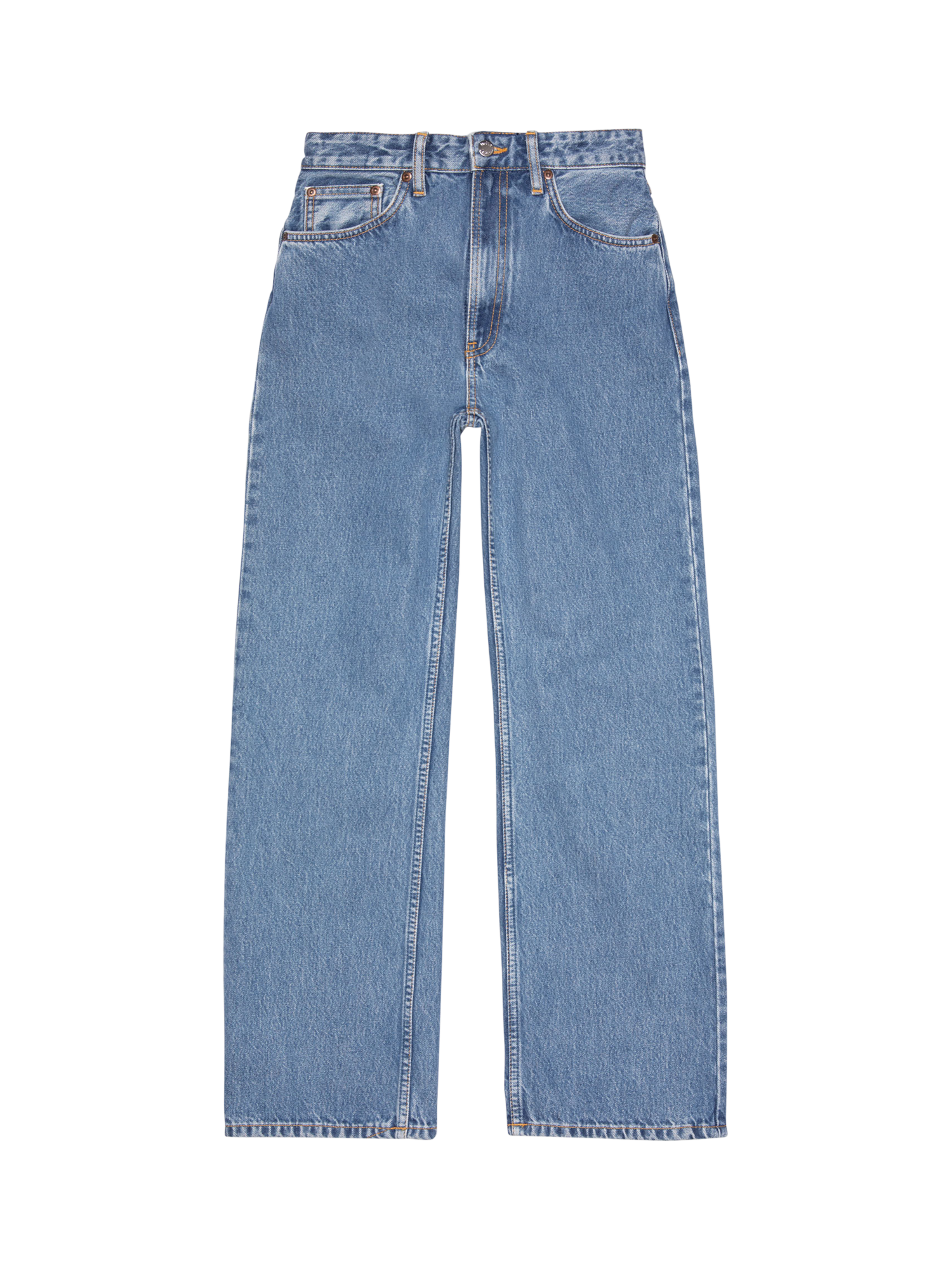 Product image 3 of 7, which shows Nudie Jeans Eileen Pure Organic Cotton Jeans, Blue, W24/L30