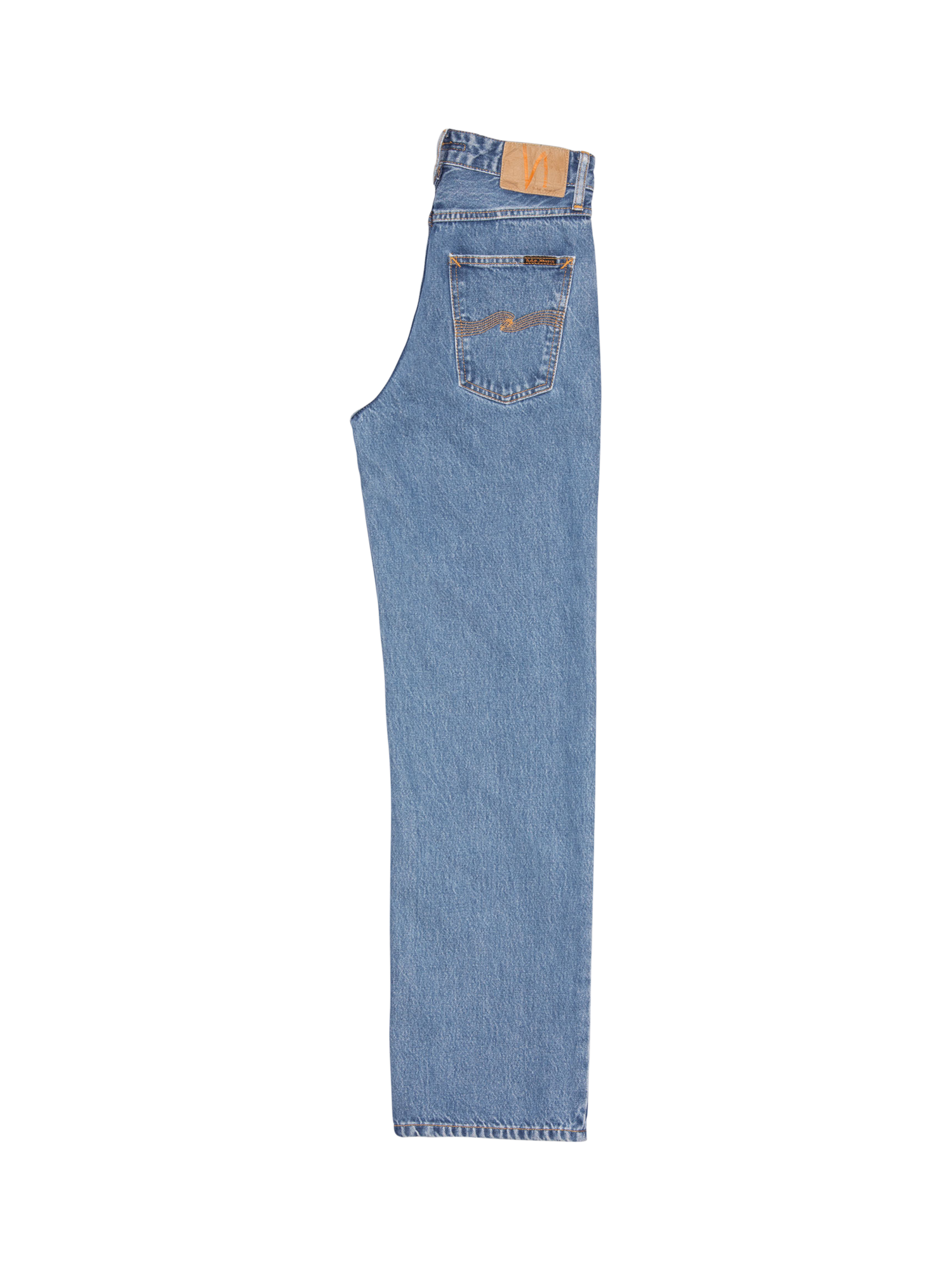 Product image 4 of 7, which shows Nudie Jeans Eileen Pure Organic Cotton Jeans, Blue, W24/L30