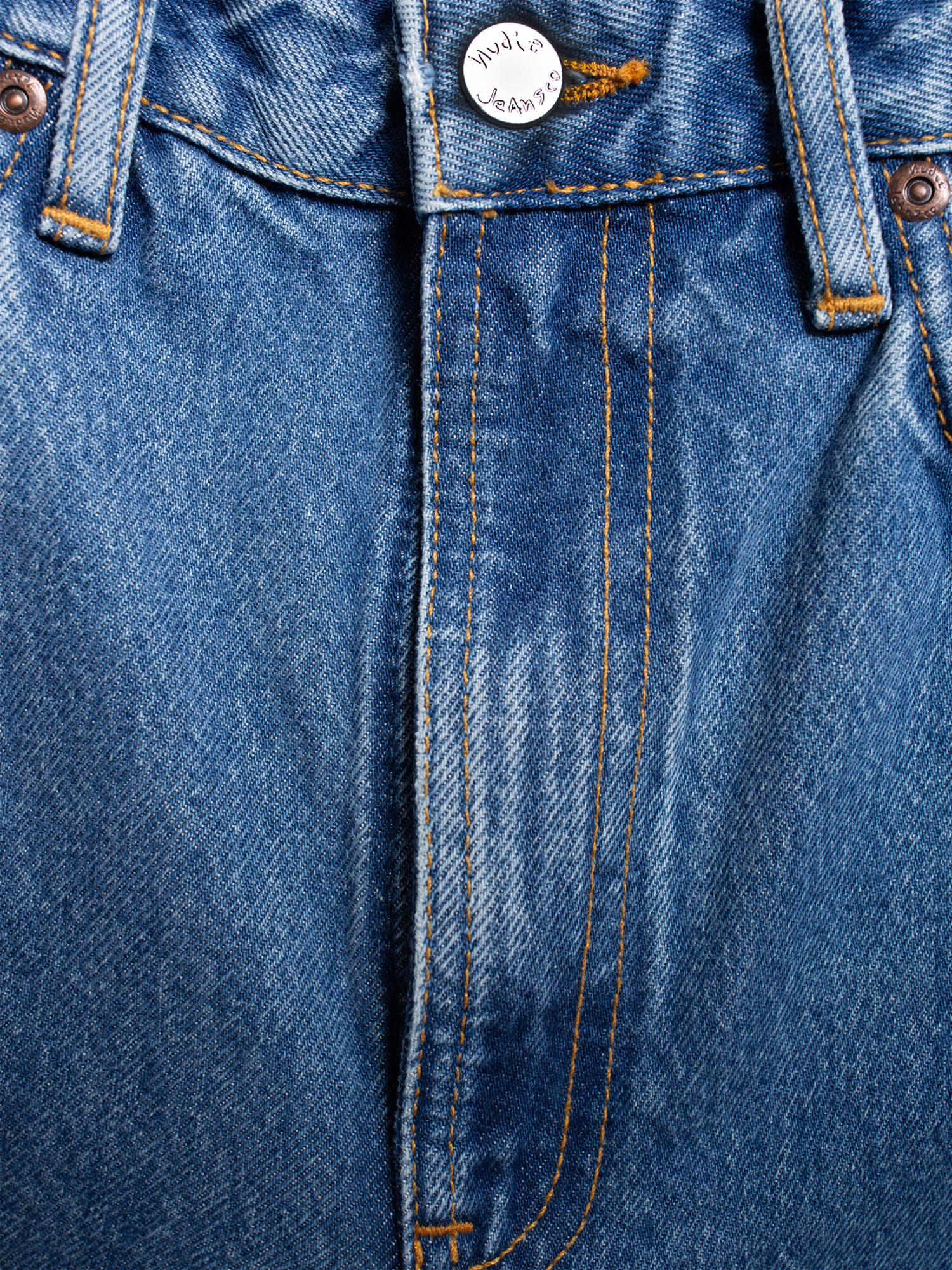 Product image 5 of 7, which shows Nudie Jeans Eileen Pure Organic Cotton Jeans, Blue, W24/L30