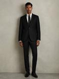 Reiss Aspire Wool Single Breasted Slim Fit Suit Jacket, Black