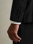 Reiss Aspire Wool Single Breasted Slim Fit Suit Jacket, Black