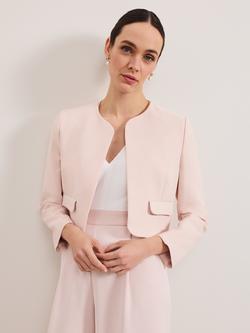 Phase Eight Emma Cropped Jacket, Cameo