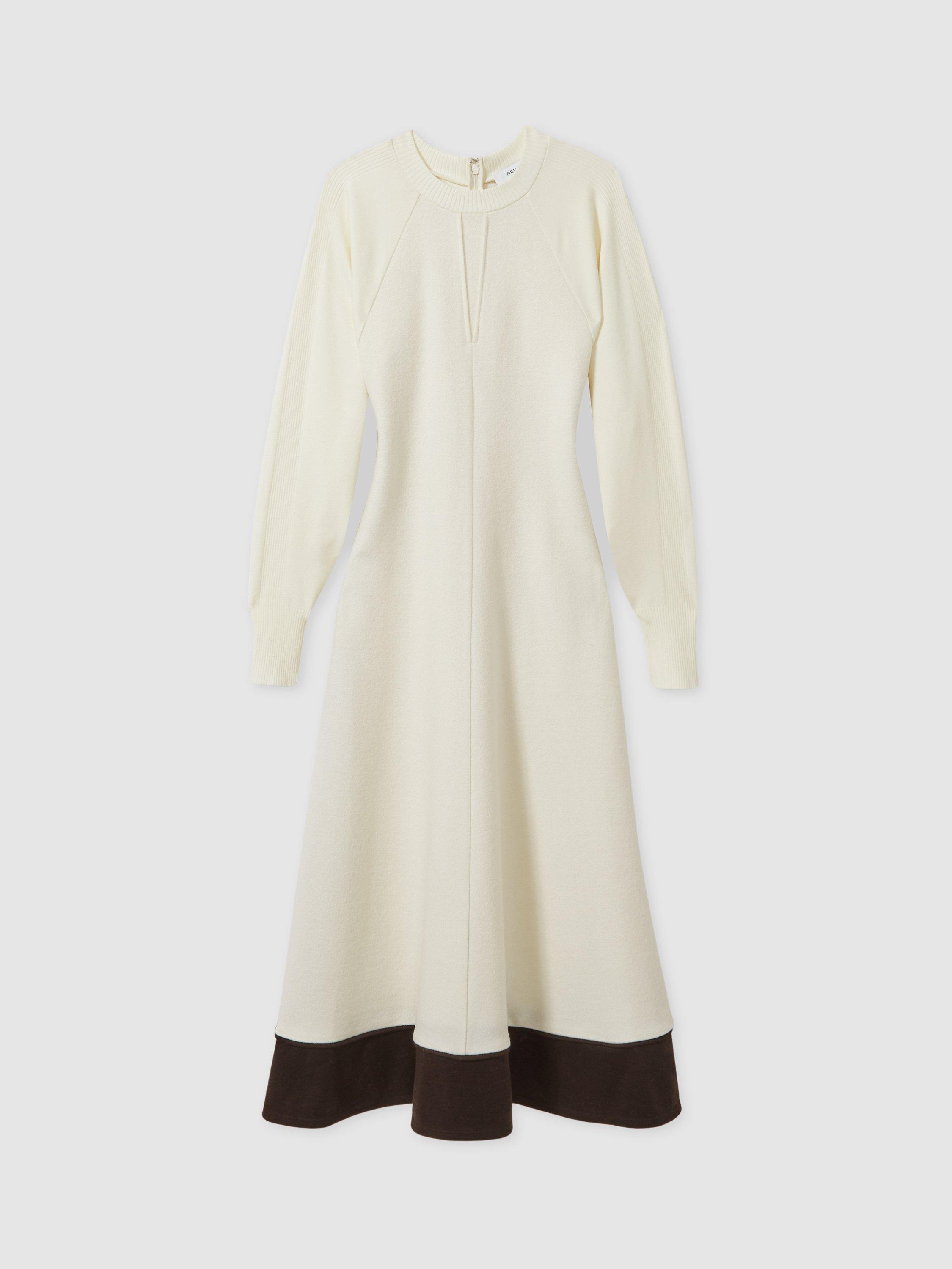 【海外限定】REISSワンピース☆Ivory Caprice Petite Wool-Blend 海外限定】REISSワンピース☆Ivory Caprice Petite Wool-Blend