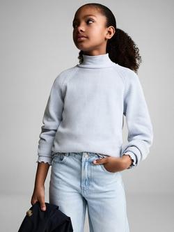 Mango Kids' Bailey Jumper, Pastel Blue, Pastel Blue