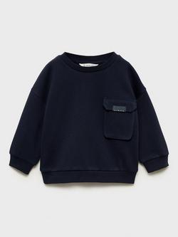 Mango Kids' Always Sweatshirt, Navy, Navy