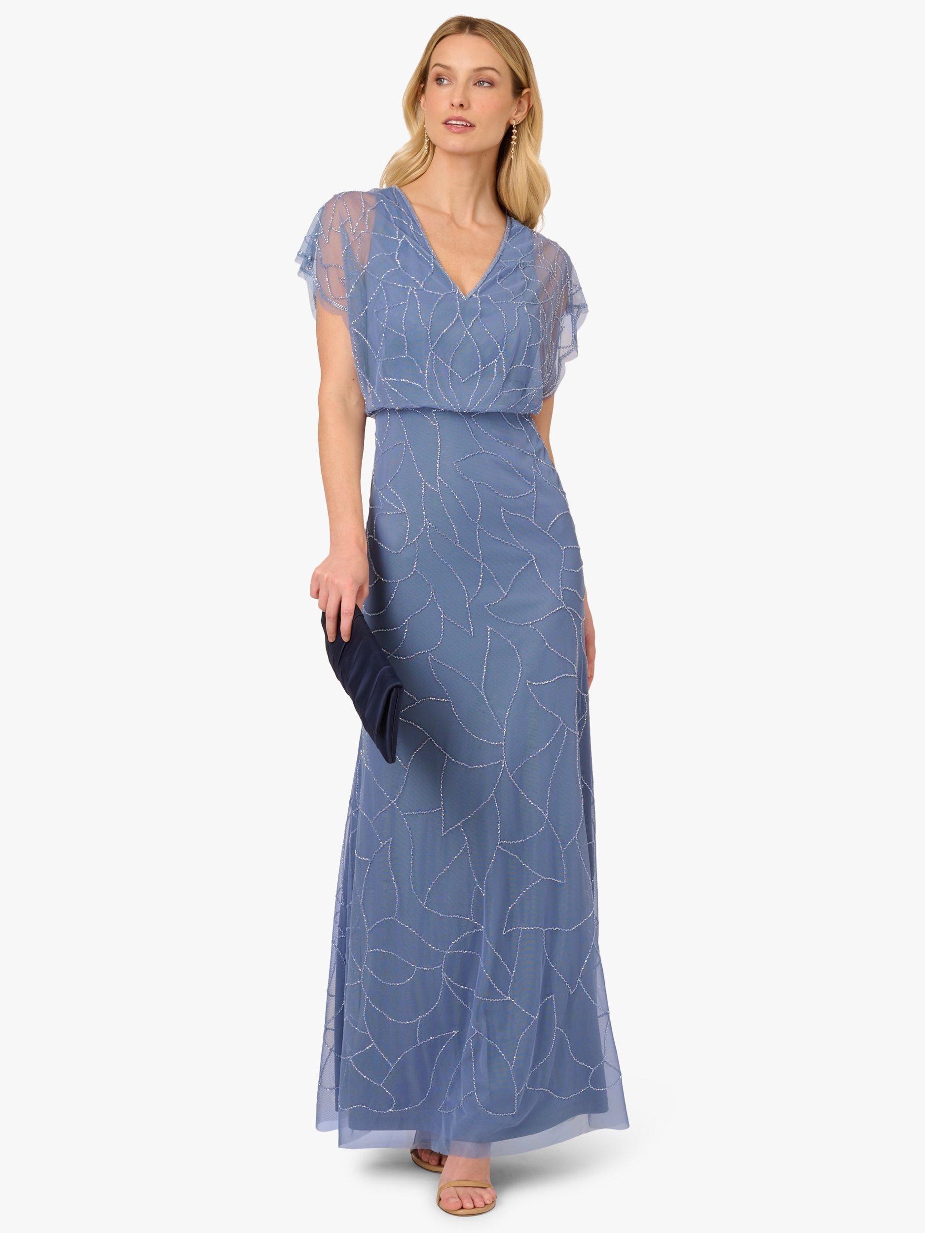 【海外限定】AdriannaPapell ドレス☆Beaded Blouson Maxi Dress Amazon.com: Adrianna Papell Women's Beaded Blouson Long
