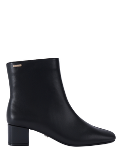 Carvela Cleo Block Heel Ankle Boots, Black, Black
