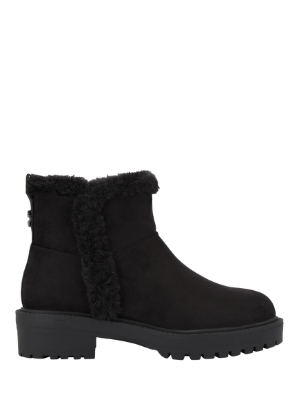 Carvela Cosy Microsuede Ankle Boots, Black, Black
