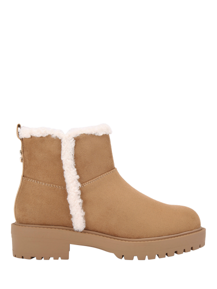 Carvela Cosy Microsuede Ankle Boots, Tan