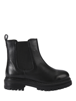 Carvela Headline Leather Ankle Boots, Black