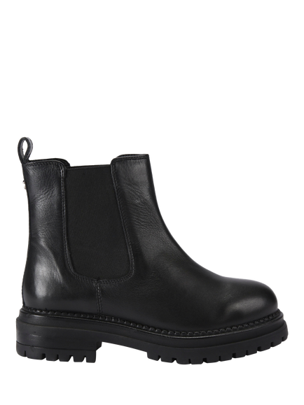 Carvela Headline Leather Ankle Boots, Black