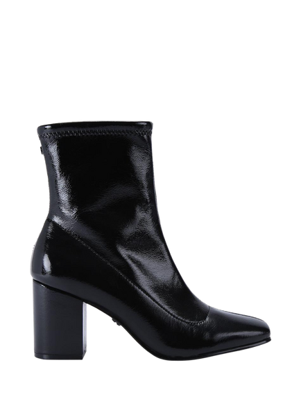 Carvela Strut Patent Ankle Boots, Black, Black