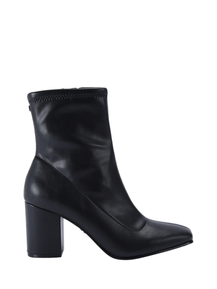 Carvela Strut Block Heel Ankle Boots, Black, Black