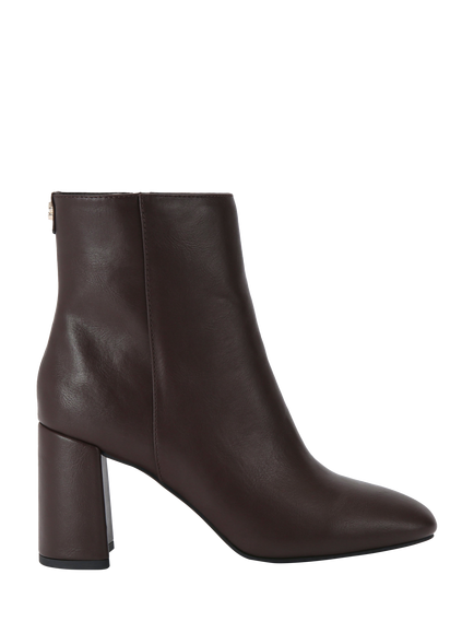 Carvela Willow Heeled Ankle Boots, Dark Brown, Dark Brown