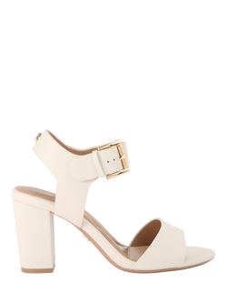Carvela Sadie2 Block Heel Sandals, Putty
