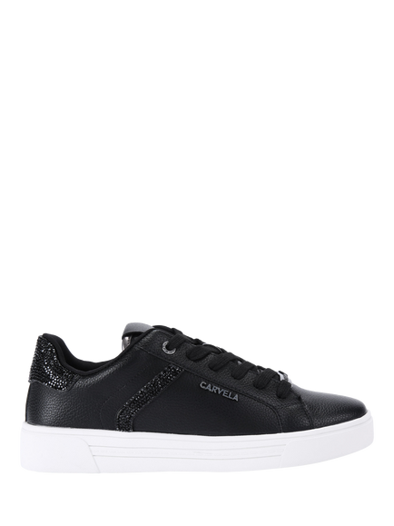 Carvela Daze Jewel Trainers, Black, Black