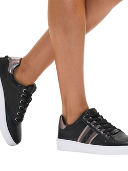 Carvela Rapid Trainers, Black/Multi - view 2, Black/Multi