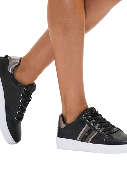 Carvela Rapid Trainers, Black/Multi - view 2, Black/Multi