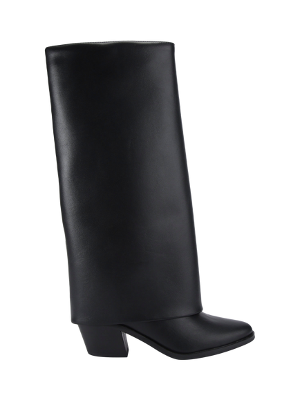 KG Kurt Geiger Telling Knee High Calf Boots, Black, Black