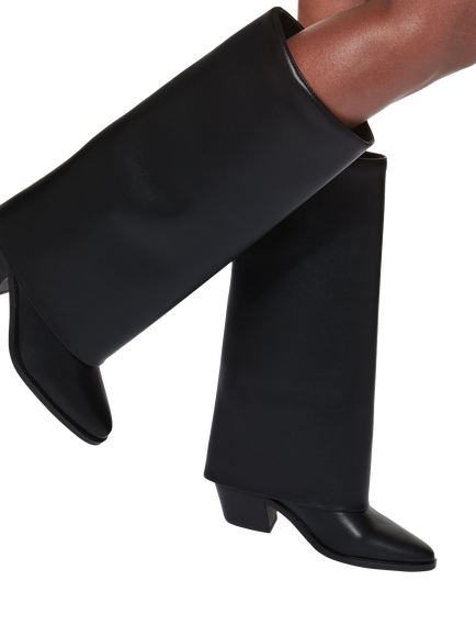 KG Kurt Geiger Telling Knee High Calf Boots, Black - view 2, Black