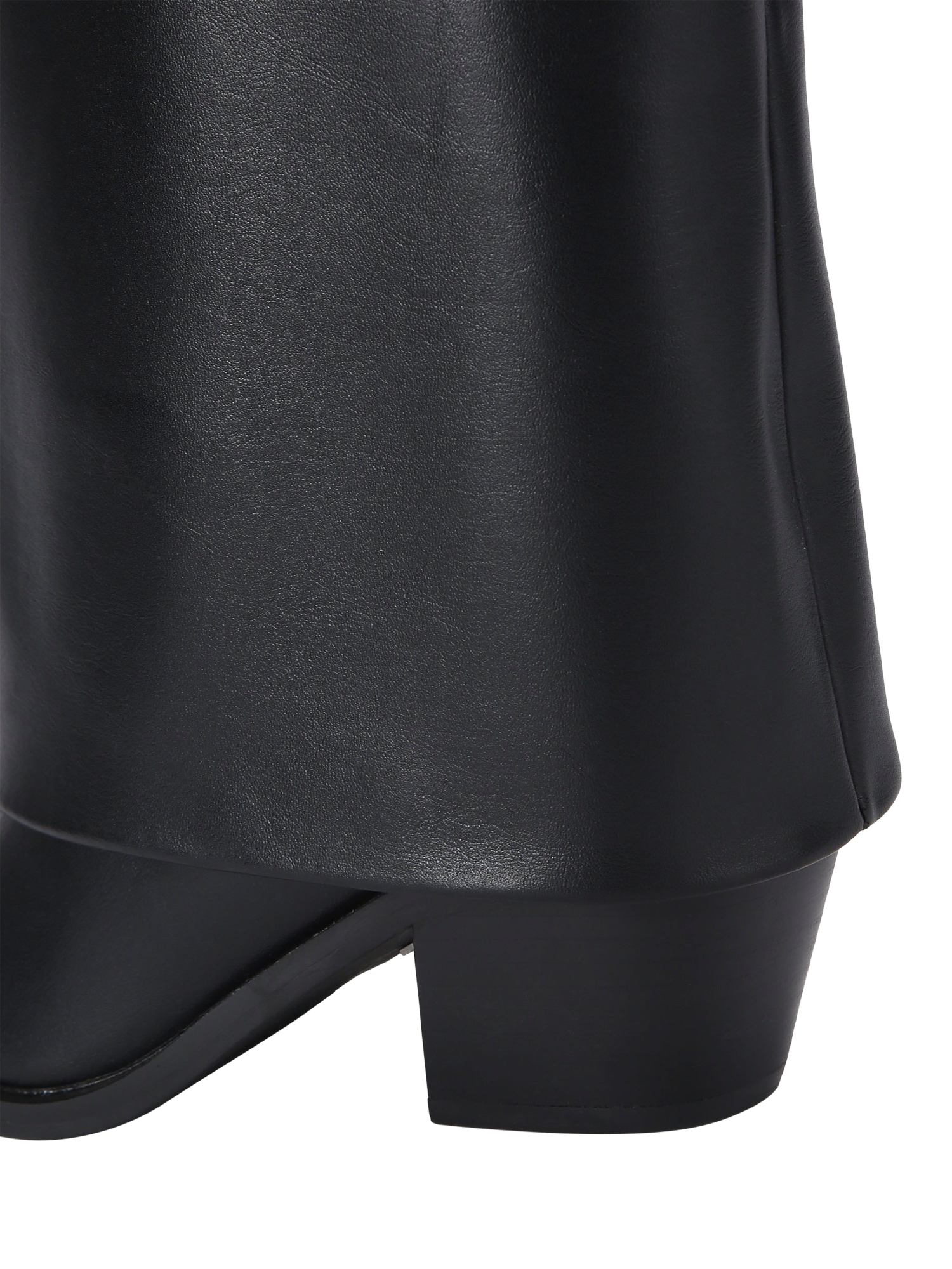 Product image 5 of 5, which shows KG Kurt Geiger Telling Knee High Calf Boots, Black, 3