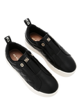KG Kurt Geiger Lighter Laceless Quilted Chunky Trainers, Black