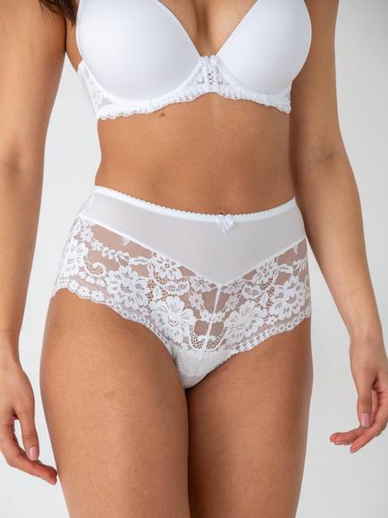 Pour Moi Fleur Shorty Knickers - view 2, White