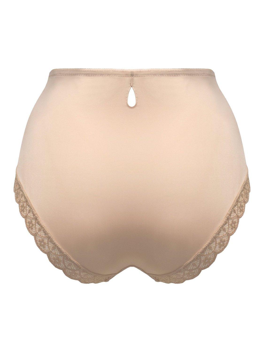 Product image 6 of 6, which shows Pour Moi Rebel High Waist Knickers, Almond, 10