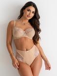 Pour Moi St Tropez High Waist Knickers, Latte