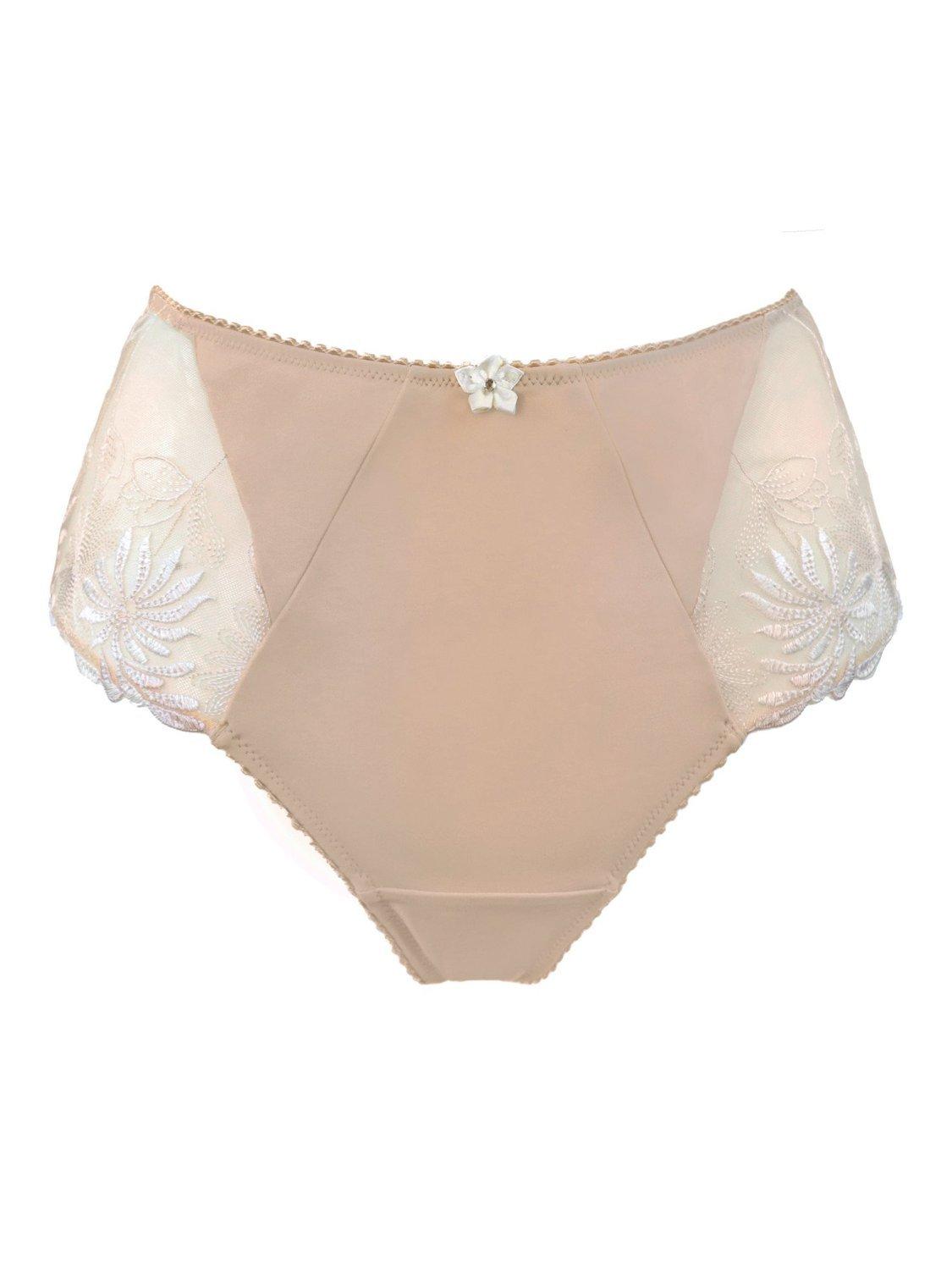 Product image 6 of 7, which shows Pour Moi St Tropez High Waist Knickers, Latte, 8
