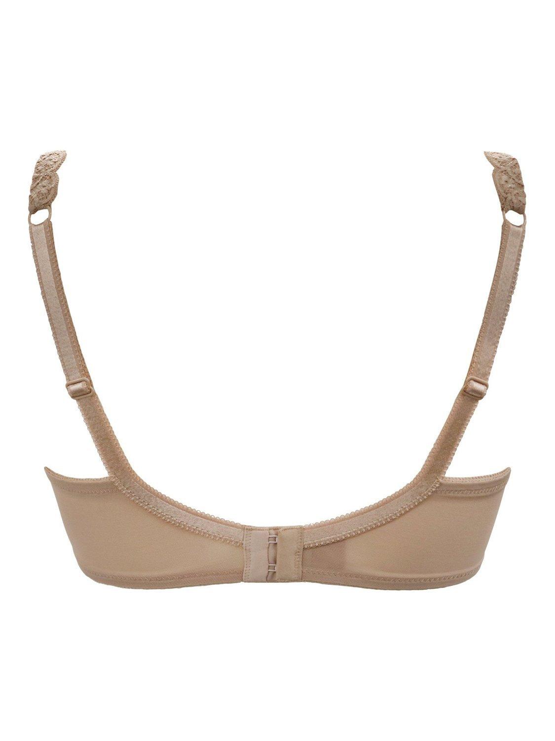 Product image 8 of 8, which shows Pour Moi Rebel Padded Bra, Almond, 32C
