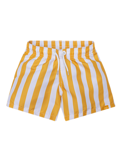 Swim Essentials Kids' UV Swim Shorts, Yellow Stripe, Yellow Stripe