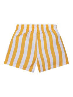 Swim Essentials Kids' UV Swim Shorts, Yellow Stripe - view 2, Yellow Stripe