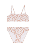 Swim Essentials Kids' UV Bikini, Offwhite Leopard
