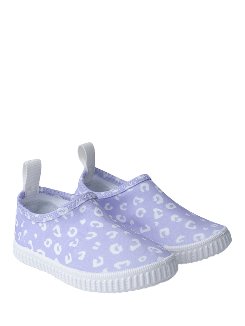 Product image 2 of 10, which shows Swim Essentials Kids' Water-Shoes , Lila Leopard, EU24