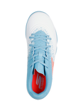 Skechers Kids' Razor 1.5 Turf Speed Football Boots, White/Turquoise