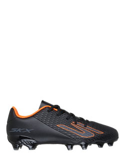 Skechers Kids' Soccer SKX_2 Youth MG Football Boots, Black/Orange