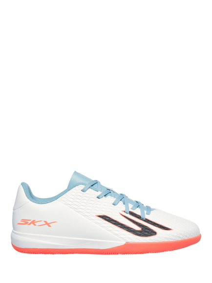 Skechers Kids' Soccer™: SKX_2 JR TD IC™ Boots, White/Turquoise