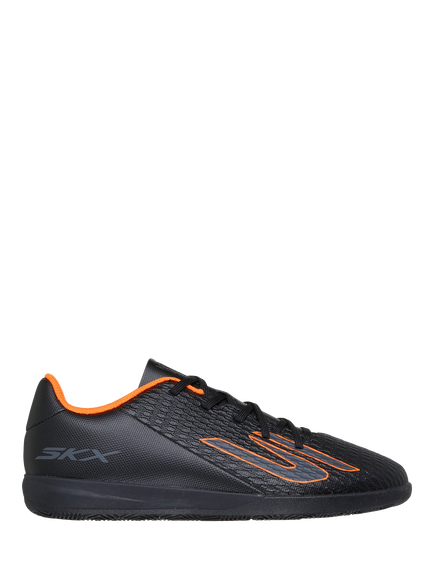 Skechers Kids' Soccer SKX_2 Youth IC Football Boots, Black/Orange