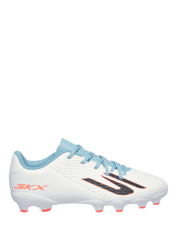 Skechers Kids' Soccer™: SKX_2 JR TD MG™ Multi Ground Boo, White/Turquoise