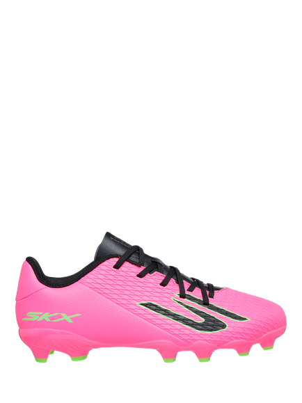 Skechers Soccer™: SKX_2 Youth Multi-Ground Football Boots, Pink/Black, Pink/Black