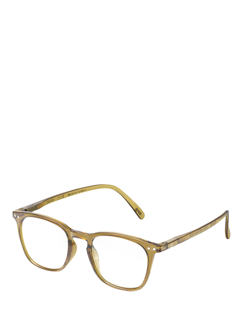 Product image 2 of 5, which shows IZIPIZI Golden Reading Glasses, Green Gold, 1