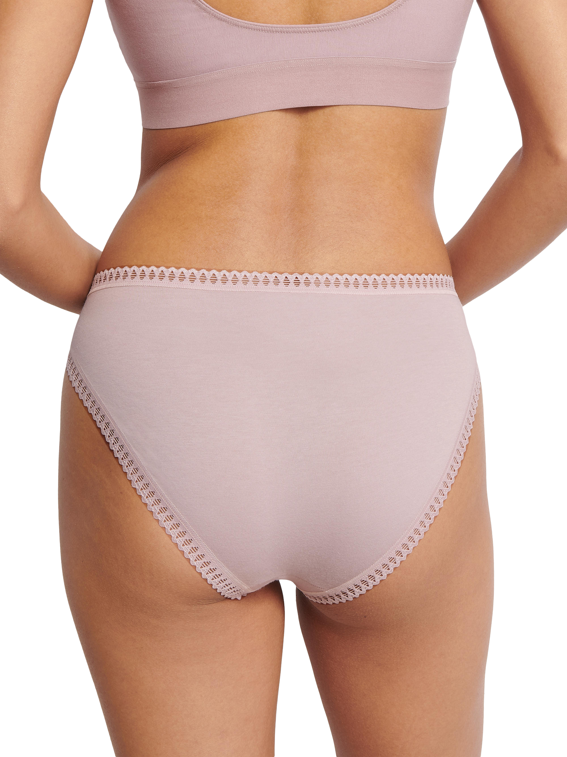 Product image 3 of 8, which shows sloggi GO Crush Organic Cotton High Leg Knickers, Multiple Colours 1, L